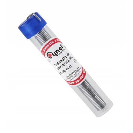 Cyna lutownicza 1mm Spoiwo...