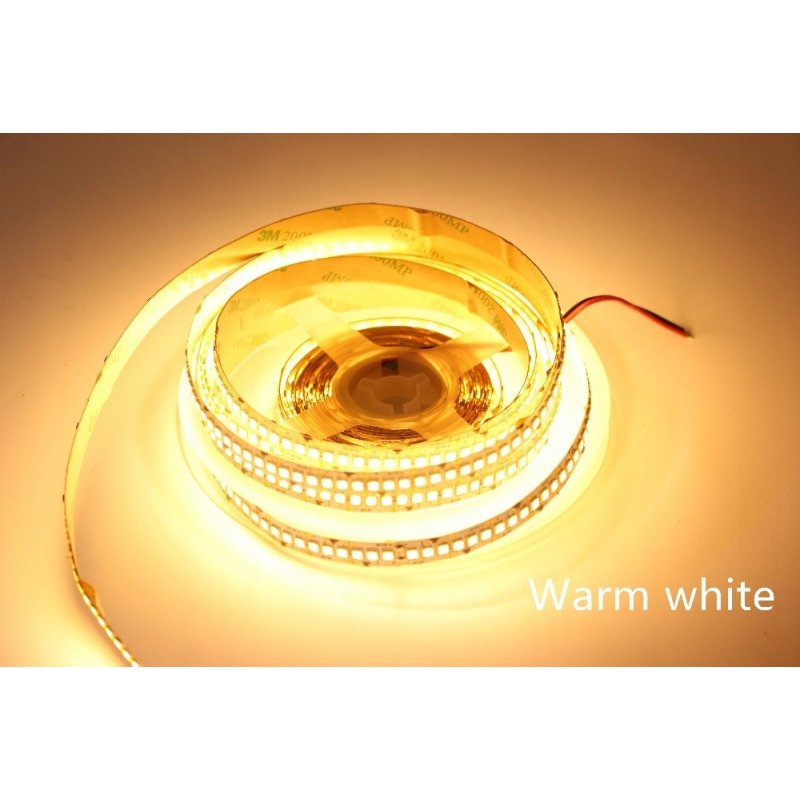 SUPER MOCNA Taśma LED HQ 24V 2835 IP20 1200d 5m WW