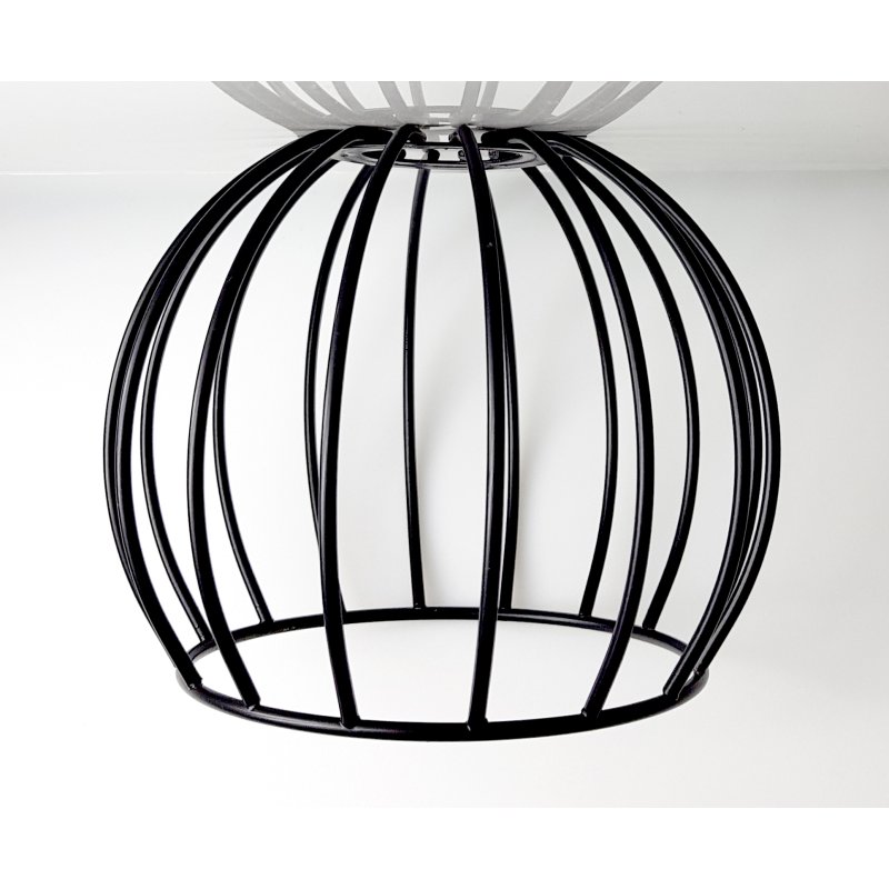 Lampa SUFITOWA żyrandol WISZĄCA LOFT drut KULA 3