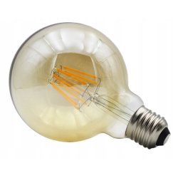 Żarówka E27 LED FILAMENT 8W CIEPŁA VINTAGE G95