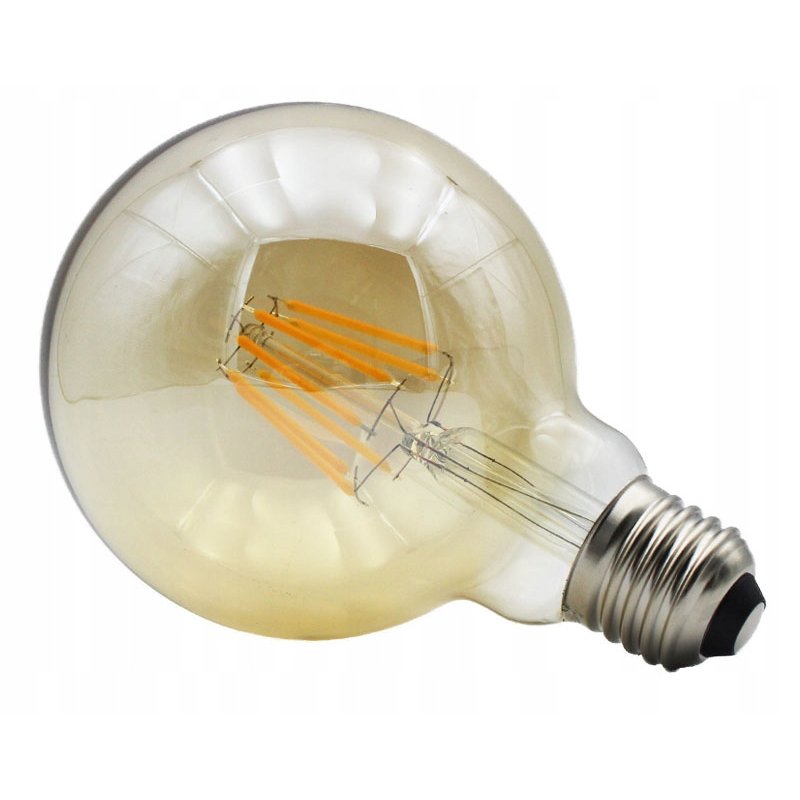 Żarówka E27 LED FILAMENT 8W CIEPŁA VINTAGE G95