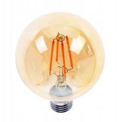 Żarówka E27 LED FILAMENT 8W CIEPŁA VINTAGE G95