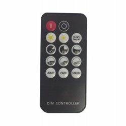 ŚCIEMNIACZ led z pokrętłem + pilot RF 12-24V 30A