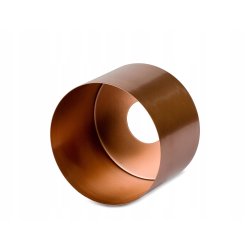 Lampa plafon ruch sufit żyrandol loft metal miedź