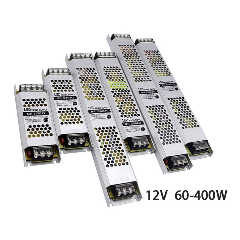 Zasilacz płaski 12V 5A 60W IP20 super slim do led