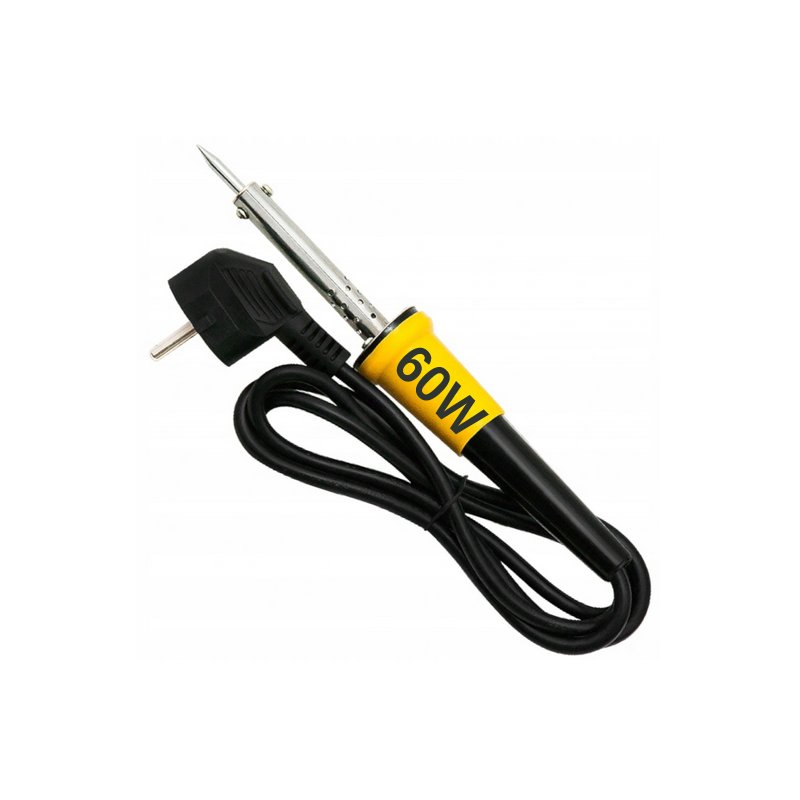 Lutownica kolbowa 60W 230V oporowa grot SMD do led