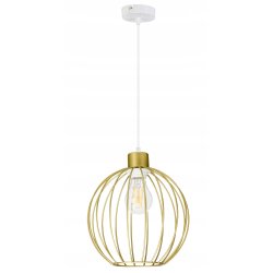 LAMPA WISZĄCA ZWIS żyrandol sufit loft drut KULA