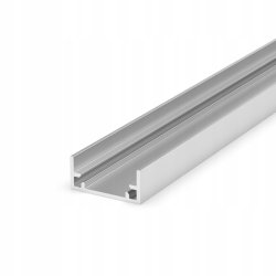 Profil aluminiowy hermetyczny IP67 podłogowy + klosz mleczny 1m do taśm led