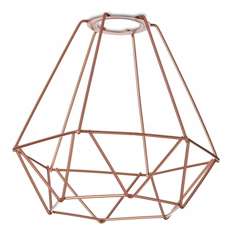 Lampa kinkiet E27 ścienny stały loft drut Diament
