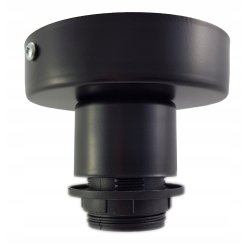 PODSTAWA BAZA LAMPA SUFITOWA STAŁA PLAFON LOFT METAL NA 1X E27 POD KLOSZ