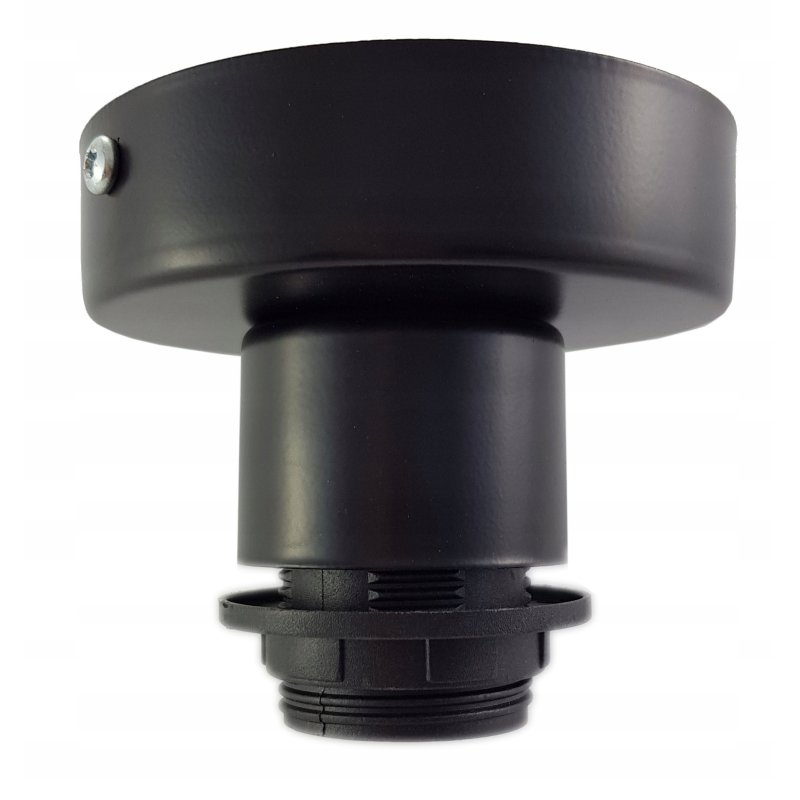 PODSTAWA BAZA LAMPA SUFITOWA STAŁA PLAFON LOFT METAL NA 1X E27 POD KLOSZ