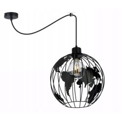 PODSTAWA BAZA LAMPA SUFITOWA WISZĄCA ZWIS LOFT PAJĄK NA 1X E27 POD KLOSZ