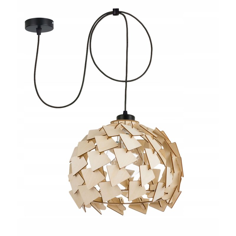 PODSTAWA BAZA LAMPA SUFITOWA WISZĄCA ZWIS LOFT PAJĄK NA 1X E27 POD KLOSZ