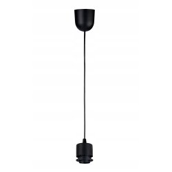 PODSTAWA BAZA LAMPA SUFITOWA WISZĄCA ZWIS LOFT PCV NA 1X E27 POD KLOSZ