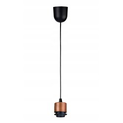 PODSTAWA BAZA LAMPA SUFITOWA WISZĄCA ZWIS LOFT PCV NA 1X E27 POD KLOSZ