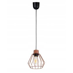 PODSTAWA BAZA LAMPA SUFITOWA WISZĄCA ZWIS LOFT PCV NA 1X E27 POD KLOSZ