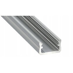 PROFIL ALUMINIOWY NAWIERZCHNIOWY typ A srebrny do taśm LED 3m
