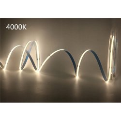 Taśma LED COB MOCNA 24V 528 diod/m 14W/m barwa biała NEUTRALNA PRO 5mb