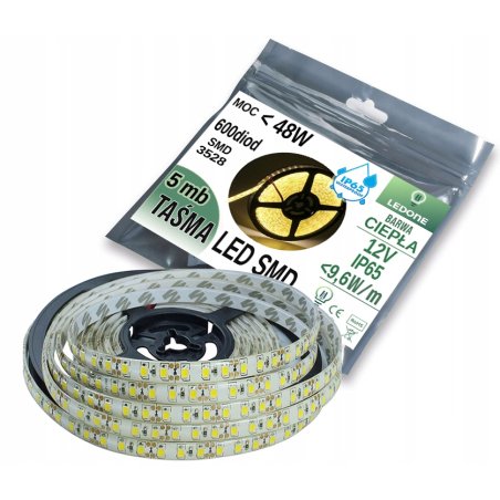 TAŚMA LED SMD 3528 600 5m...
