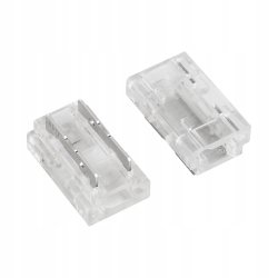 Złączka multi funckyjna narożna prosta do taśmy led 8mm SMD COB i przewodów