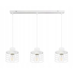 PODSTAWA BAZA LAMPA SUFITOWA WISZĄCA ZWIS LOFT METAL NA 3X E27 POD KLOSZ
