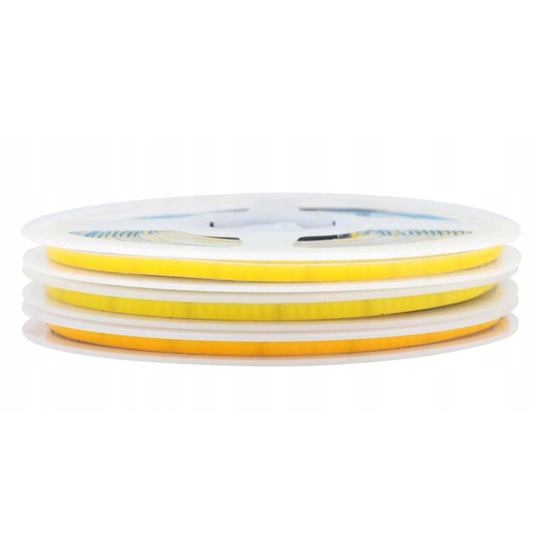 Taśma LED COB WĄSKA 5mm 12V 384diod/m neon linia ŚWIATŁA BIAŁY CIEPŁY 5m