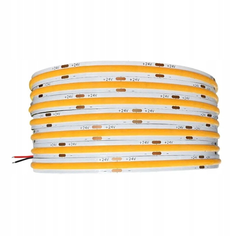 Taśma LED COB MOCNA 24V 528 diod/m 14W na 1m barwa biała NEUTRALNA PRO