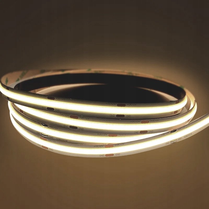 Taśma LED COB MOCNA 24V 528 diod/m 14W na 1m barwa biała NEUTRALNA PRO