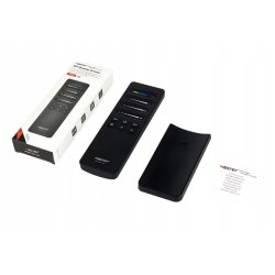 Pilot RF C6 czarny do sterowników SPI cyfrowych WS2811 WS2812 WS2814 5-24V