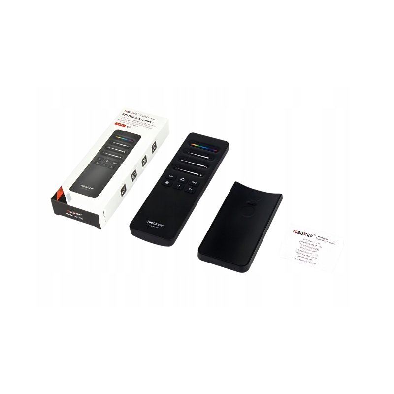 Pilot RF C6 czarny do sterowników SPI cyfrowych WS2811 WS2812 WS2814 5-24V