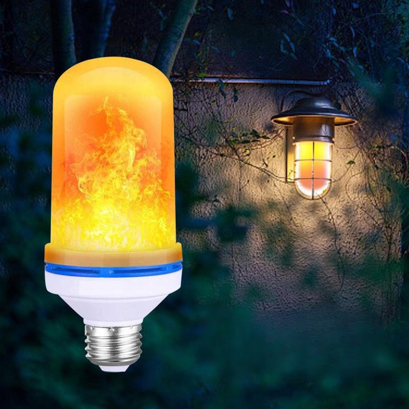 ŻARÓWKA LED E27 3W IMITUJĄCA żywy PŁOMIEŃ OZDOBNA barwa CIEPŁA