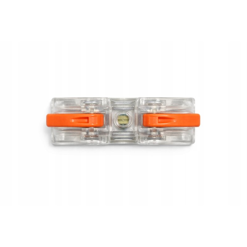10x Szybkozłączka Elektryczna Przelotowa 1-torowa 4mm ZŁĄCZKA zacisk prosta