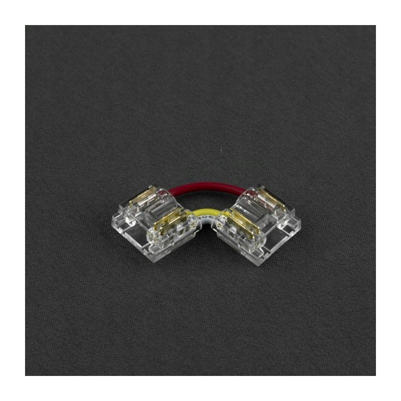 2x Złączka do taśm LED COB CCT multiwhite IP20 10mm łącznik kątowy na 3 PIN