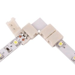 Złączka kątowa taśma LED 8mm łącznik narożna 3528