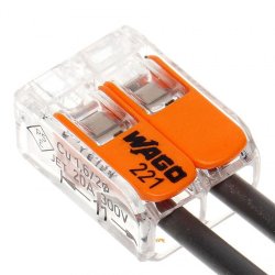 Szybkozłączka kostka WAGO 2x 0,08mm-4mm 221-412