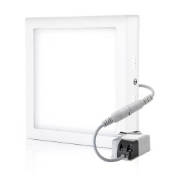 Panel LED natynkowy 18W PLAFON oprawa lamp kwadrat