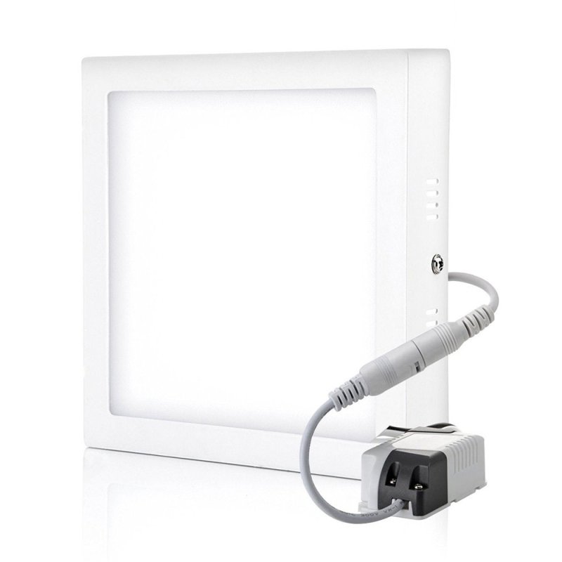 Panel LED natynkowy 18W PLAFON oprawa lamp kwadrat