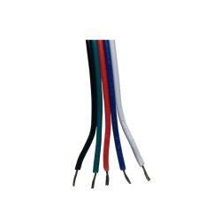 Kabel 1mb przewód 5-żyłowy kolorowy do taśm led RGBW 5x 0,22mm na metry