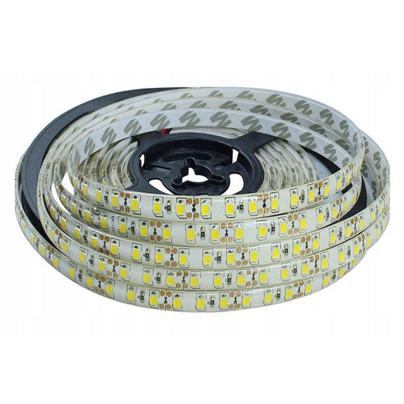 TAŚMA LED SMD 2835 600 5m dzienna IP65 wodoodporna