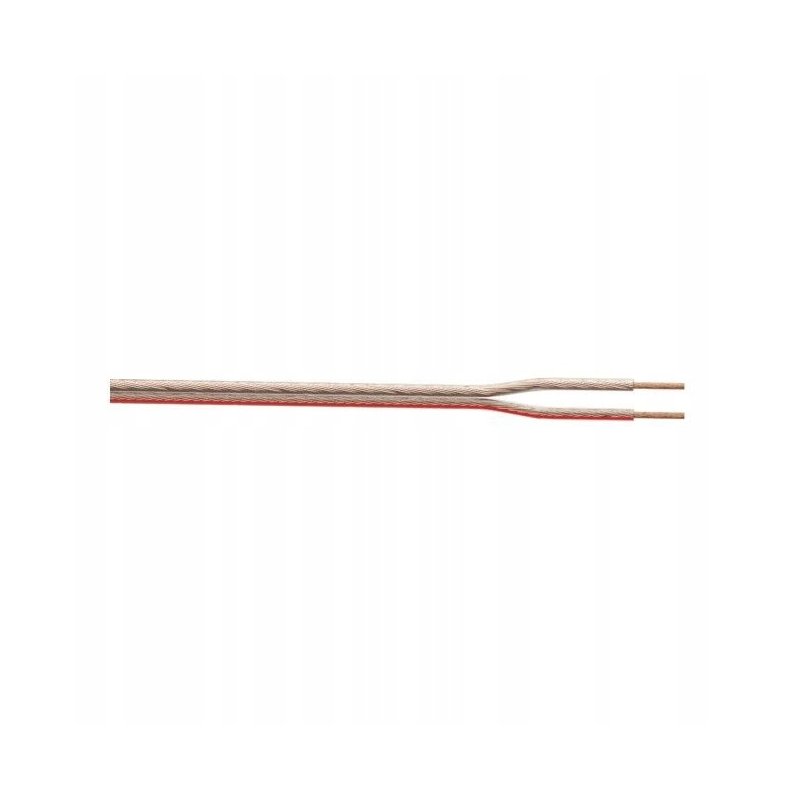 Kabel Przewód głośnikowy Audio LED 2x0,35mm CCA 2m