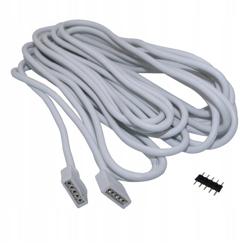 PRZEDŁUŻACZ do taśmy LED RGBW złączka 5-pin 5m