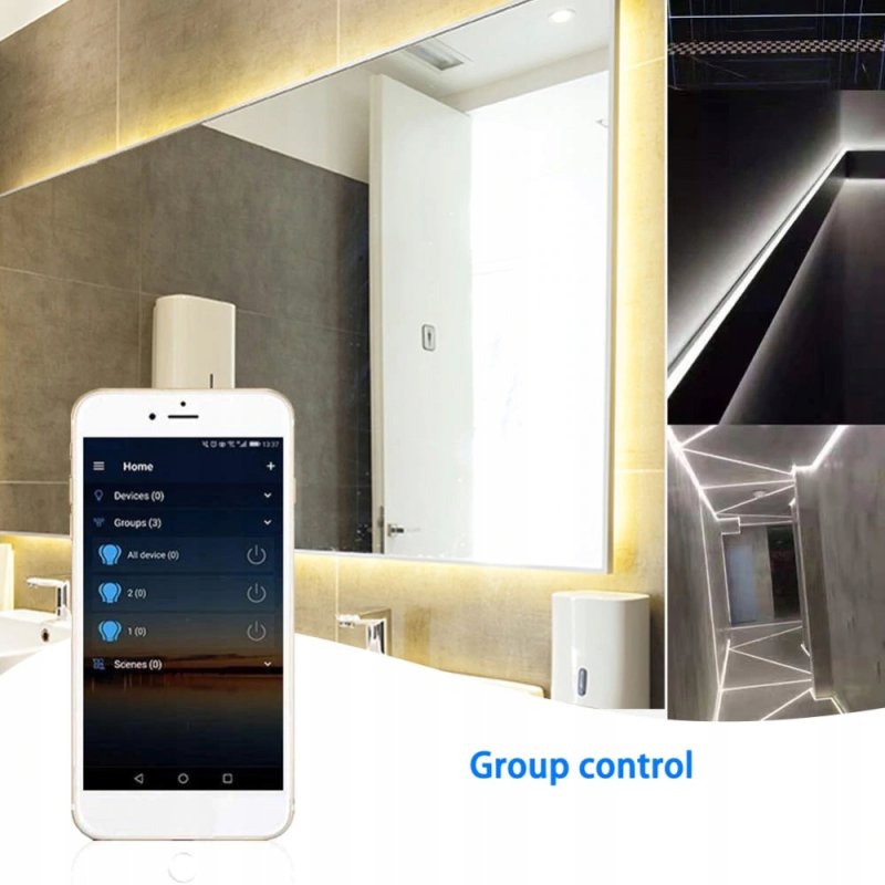 Sterownik Kontroler taśm LED MONO WiFi Android iOS