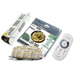 ZESTAW taśma LED 2835 IP20 5M Biała DZIENNA DOTYK