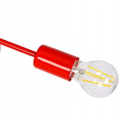 LAMPA SUFITOWA WISZĄCA ŻYRANDOL EDISON LOFT4 MULTI