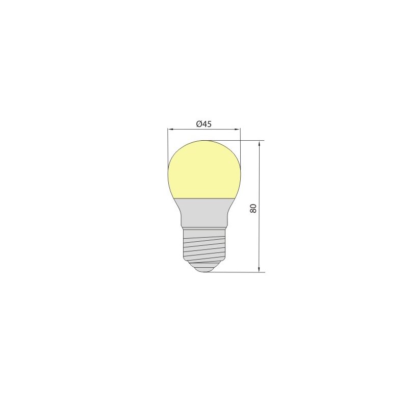 Żarówka PREMIUM LED E27 KULKA 7W NEUTRALNA