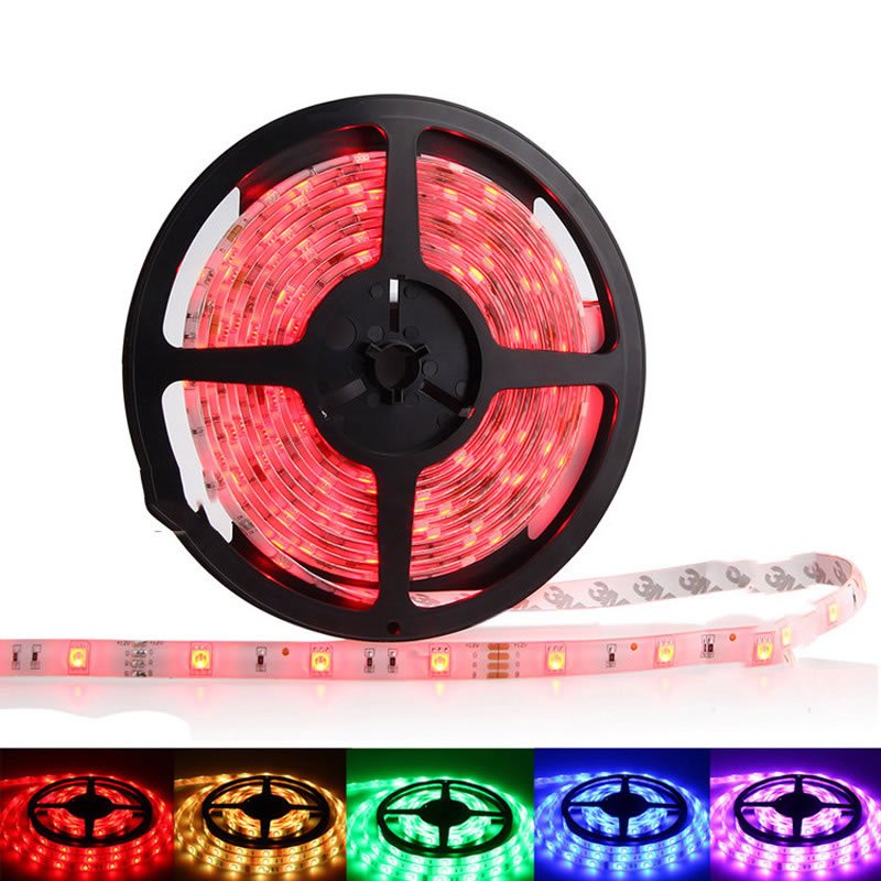 TAŚMA LISTWA LED RGB 150 SMD 5050 5M IP65 wodoodpo