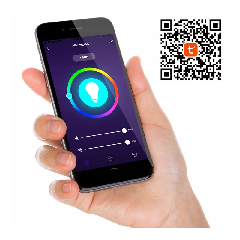 Sterownik Kontroler do taśm LED RGB WiFi Android ALEXA TUYA Google 12V 24V