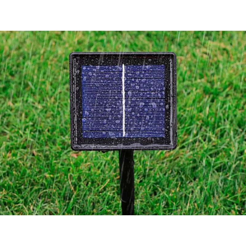 GIRLANDA solarna RGB Lampki ogrodowe SOLARNE 40 LED kulki MULTIKOLOR 5mb