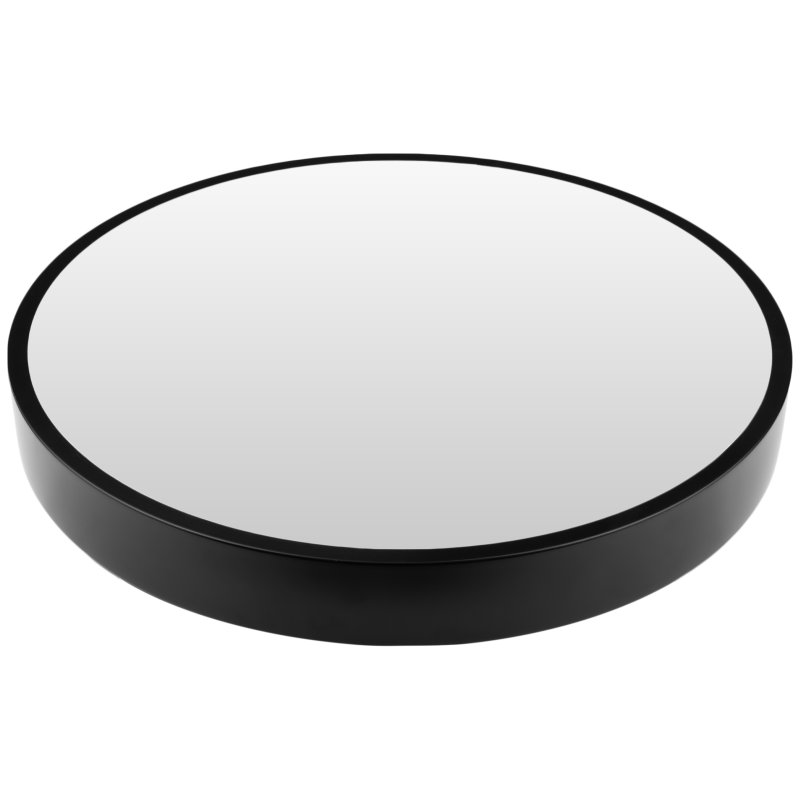 Plafon panel natynkowy Lampa LED 48W barwa neutralna czarny 40cm okrągła