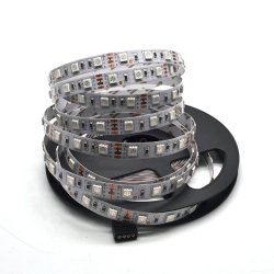 Taśma LED ZESTAW 5m RGB 5050 60/M pilot DOTYK +zas